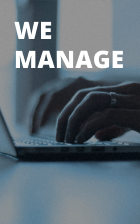 we manage